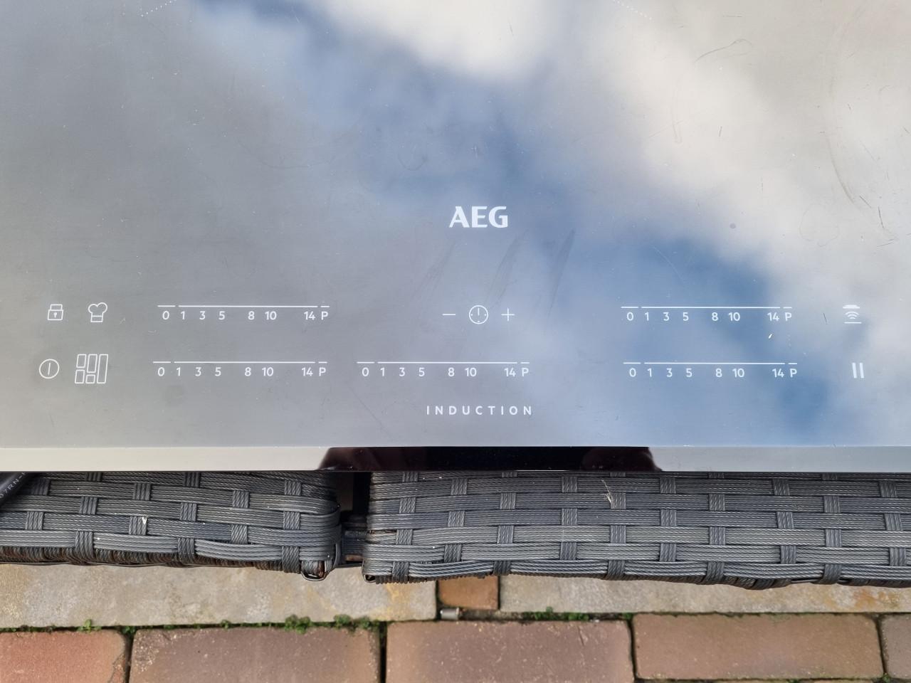 AEG inductie kookplaat 5 kookzones 90 x 50 cm