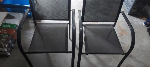 Ijzeren tuinstoelen