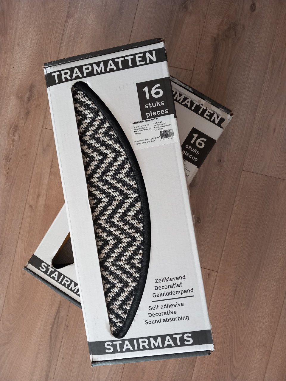 2 pakken trapmatten