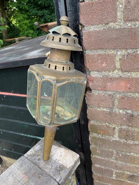 1 Koetslamp messing