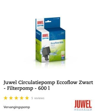 Tk koop nieuw in doos juwel eccoflow 600