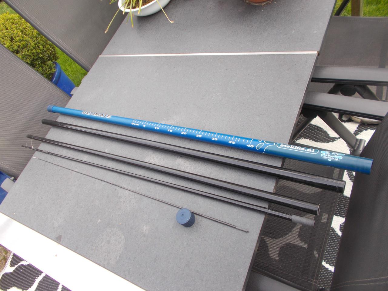 Vaste hengel ULTIMATE ROCKY lengte 500 cm , oversteek