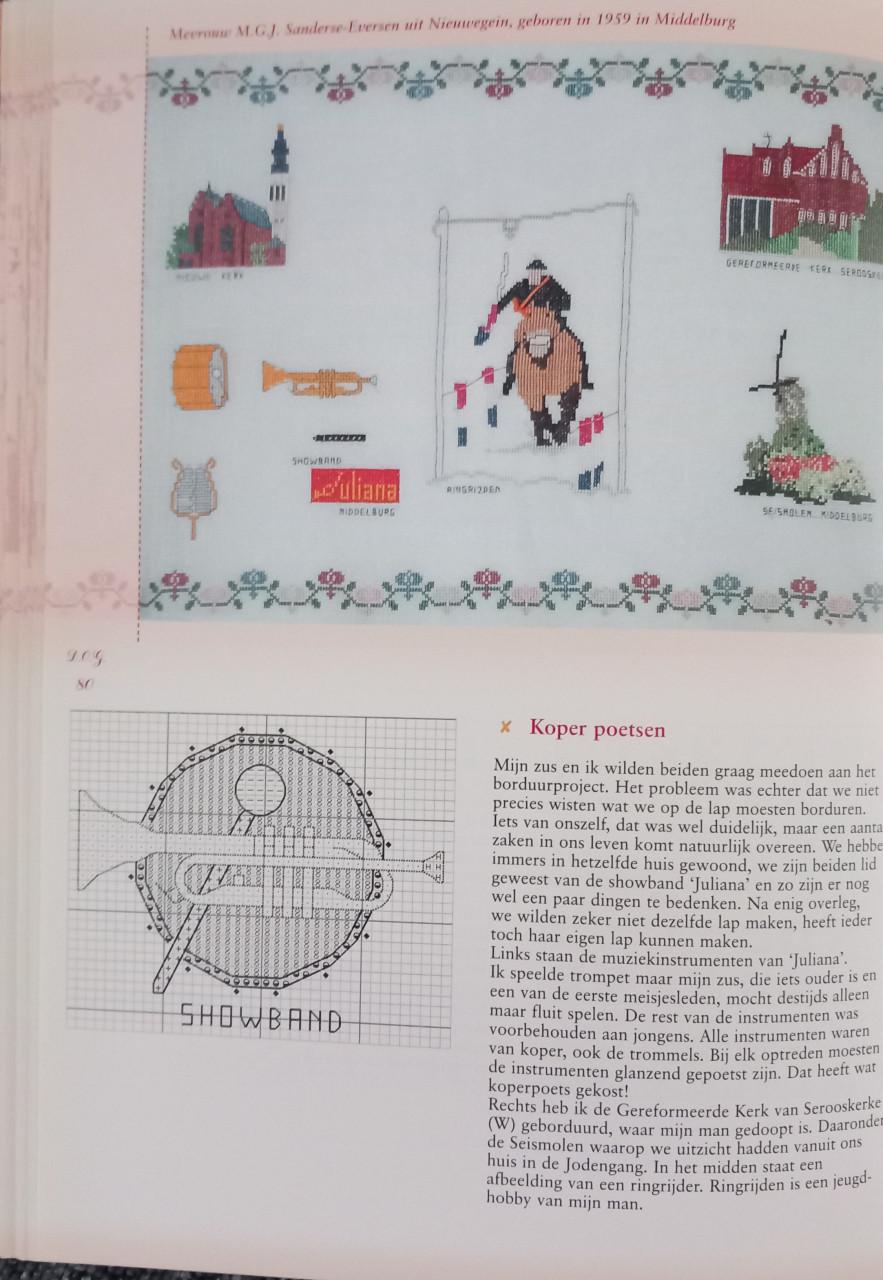 Door ons gedaen Merklappen en merklapmotieven uit Zeeland