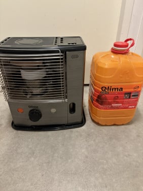 Qlima Wiekkachel met 7 liter petroleum