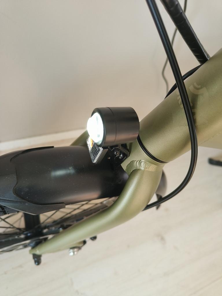 LIDL X530 vouwfiets, LG accu, 80 km, rijk uitgerust, nieuw