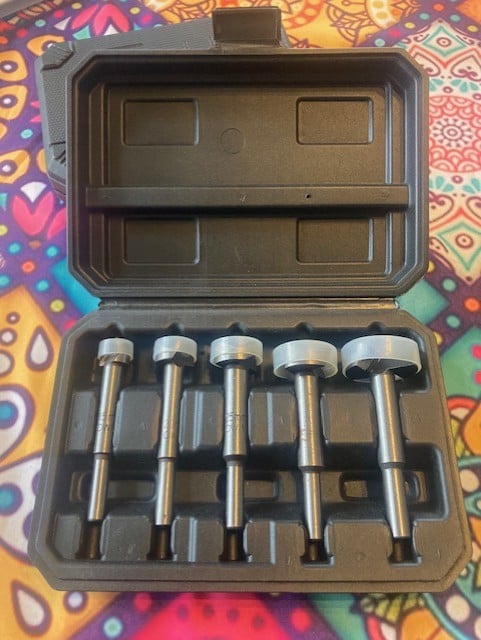 2 sets Machine houtboren set   houtborenset met verzinkkop