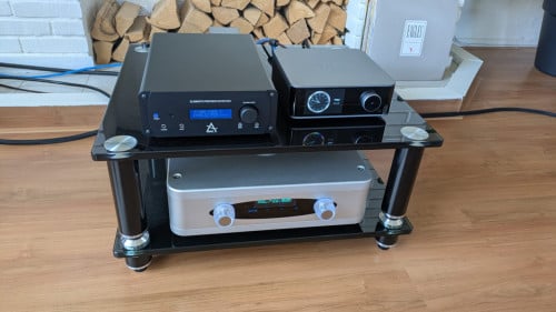 Norstone Stabbl hifimeubel/rack (gedeelte)