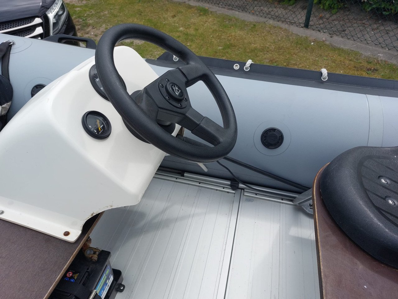 Zodiac rubberboot MK 2c Classic met console en trailer