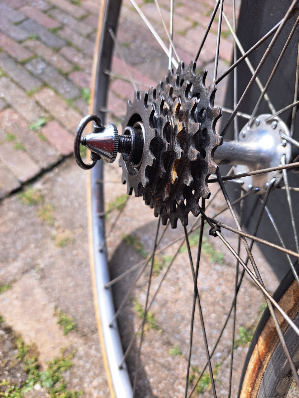 Fietswielen set Campagnolo 1960/1970