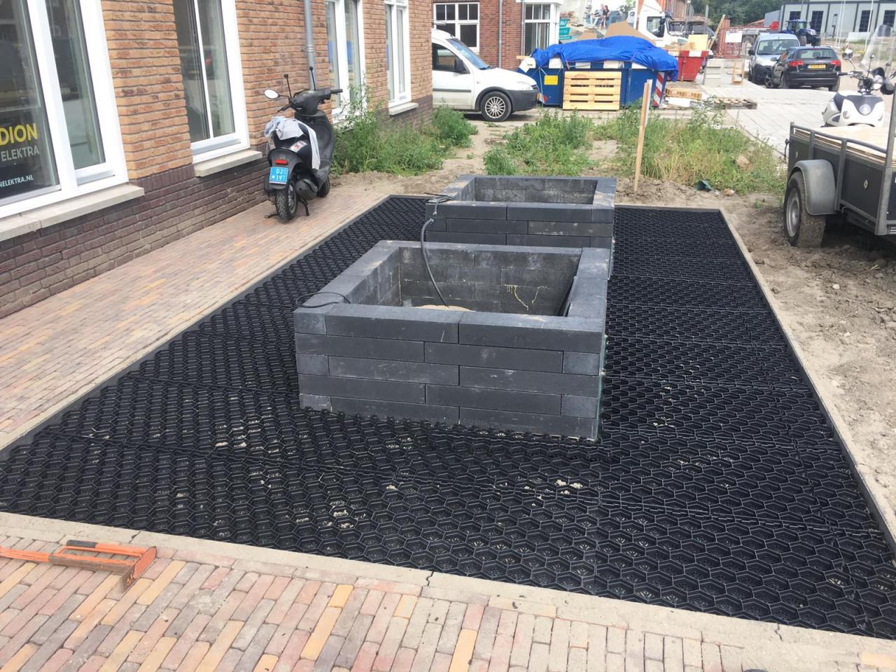 Splitplaten / Grindplaten, diverse maten met en zonder doek.