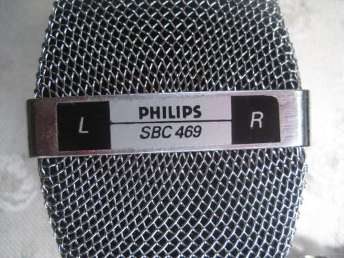 Philps microfoon 1960/1970