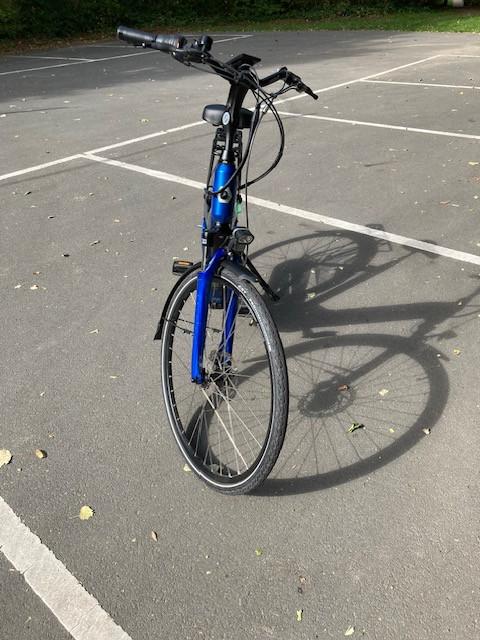 Elektrische fiets Amslod blauw
