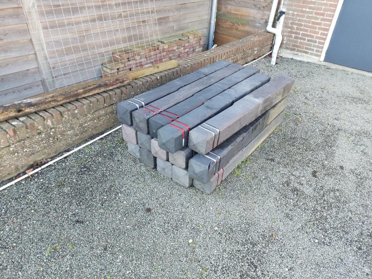 Afzetpalen / diamantkop