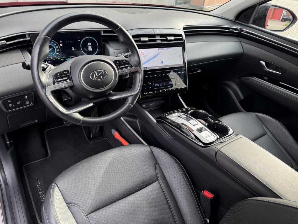 Hyundai Tucson Hybrid 1.6 t-gdi hev premium trekhaak, meest luxe uitvoering