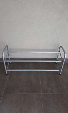 Uitschuifbaar aluminium schoenenrek