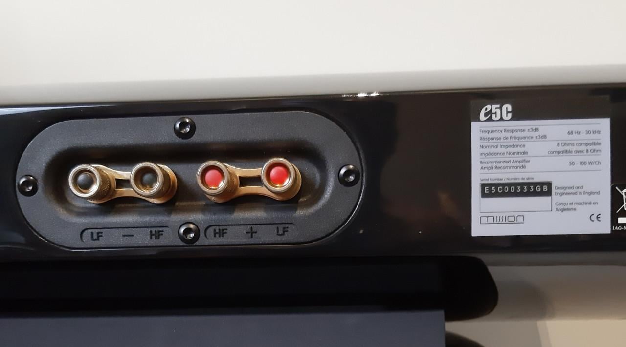 Mission e5C center speaker