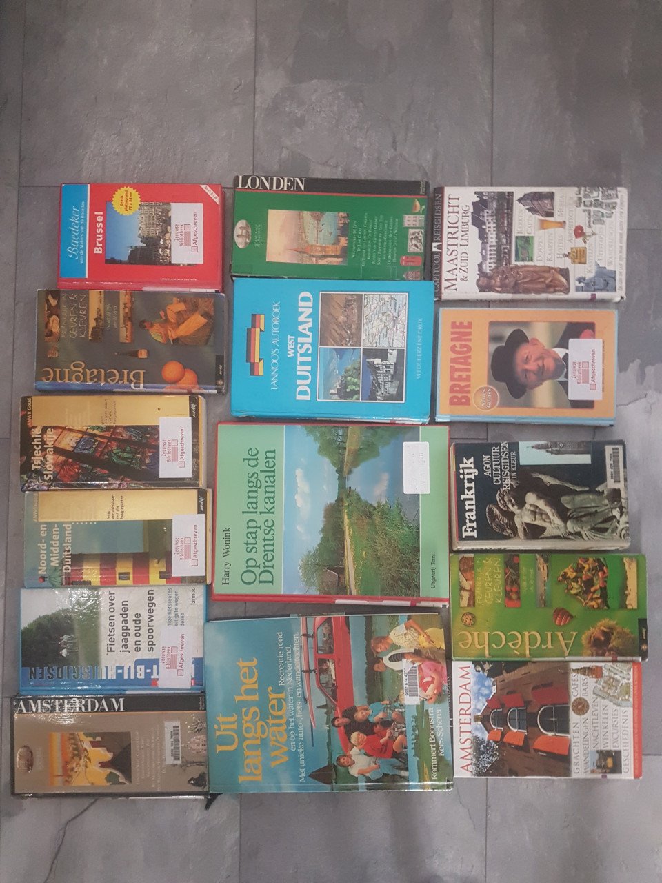 15 landen/steden boeken