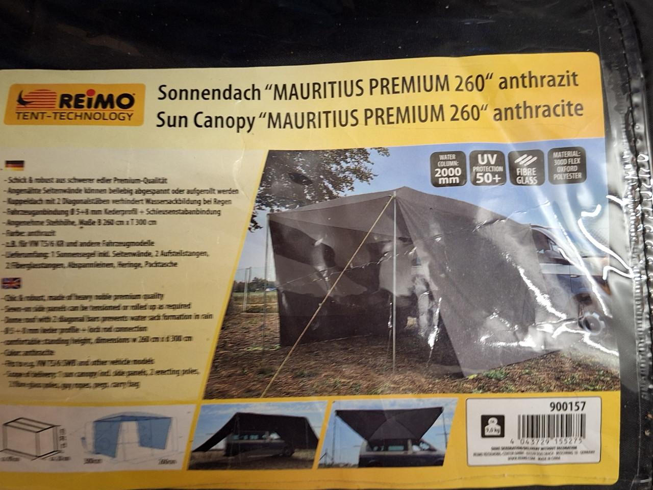 Luifel voor bus of caravan