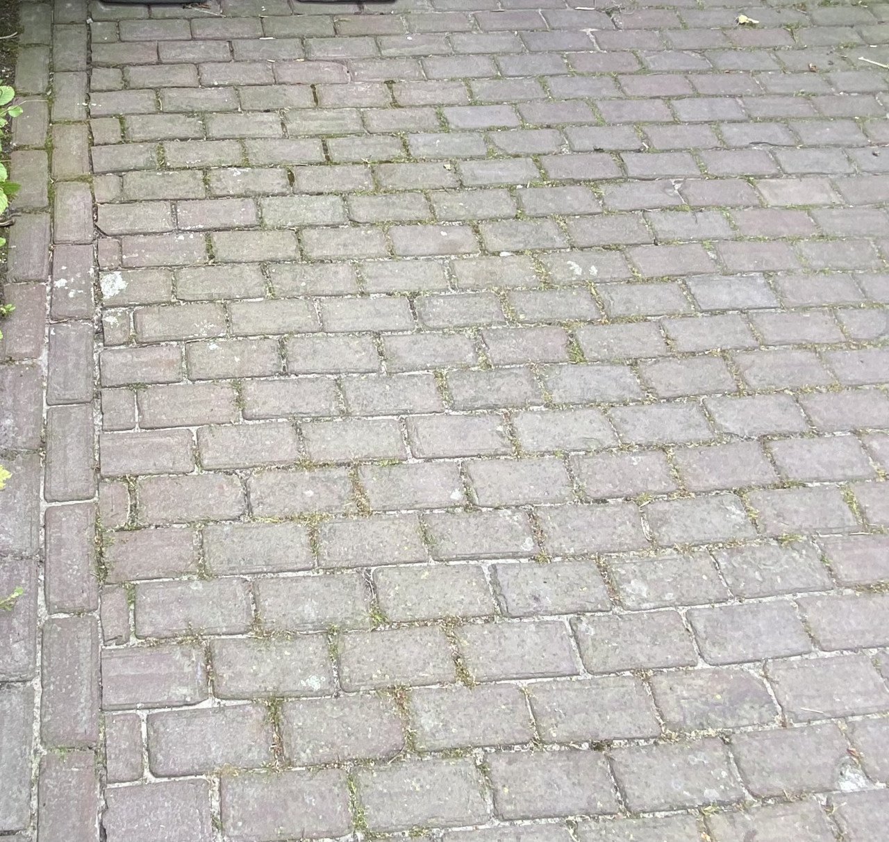 15m2 oude gebakken klinkerkeien.