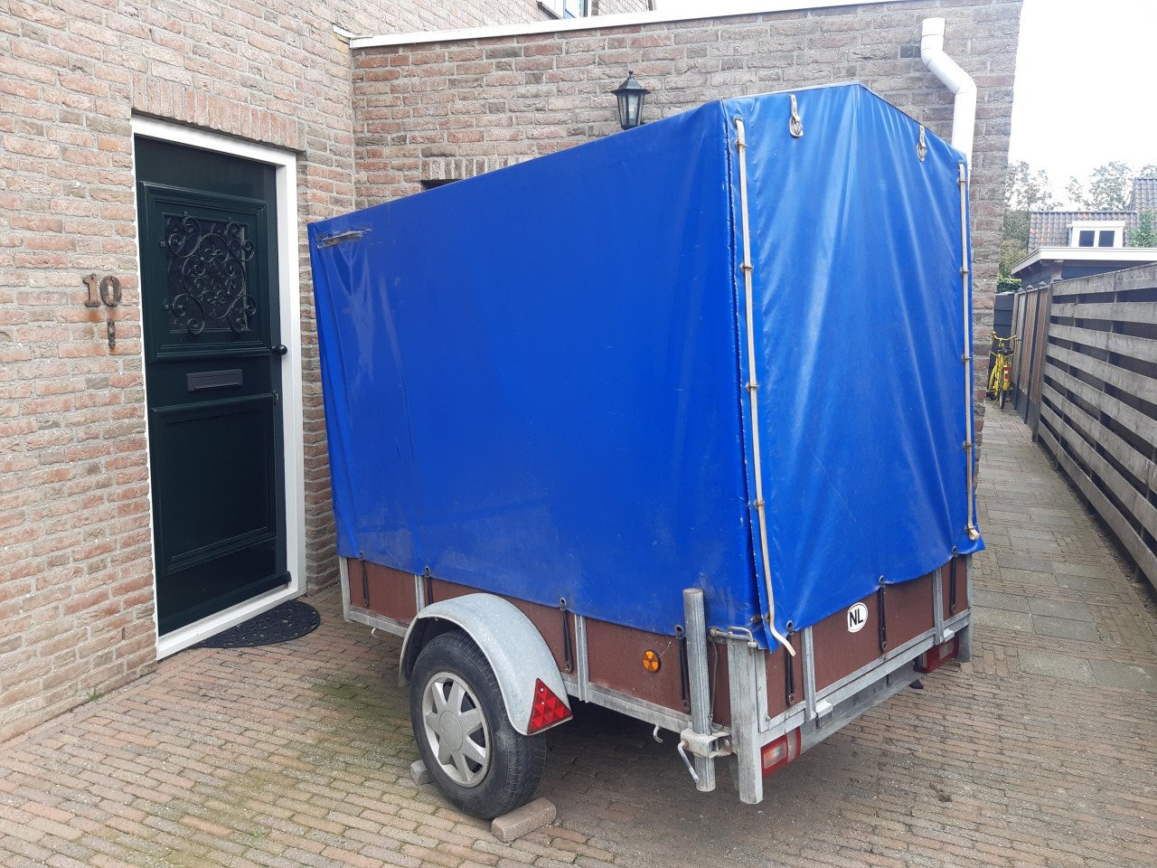 Aanhanger met huif
