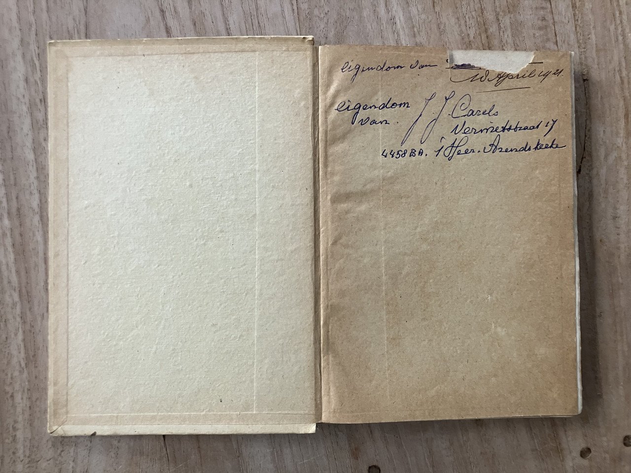Zeldzaam Boekje Jillis de Schaepwachter (ca. 1920)