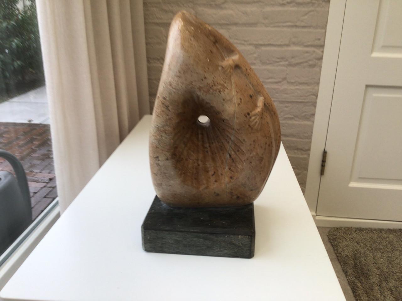 Afrikaanse sculptuur van Hagedis