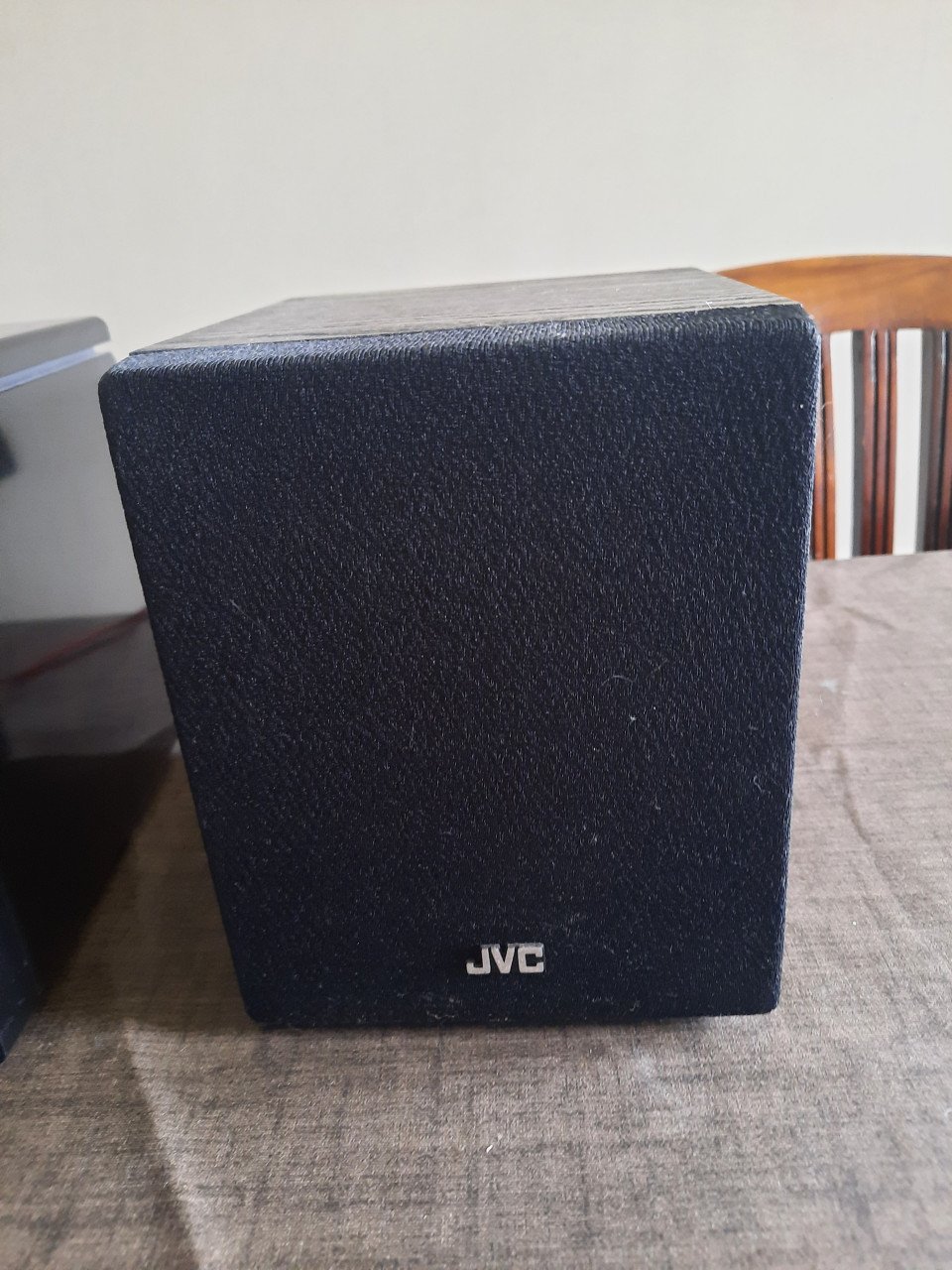 Zwarte cdspeler jvc