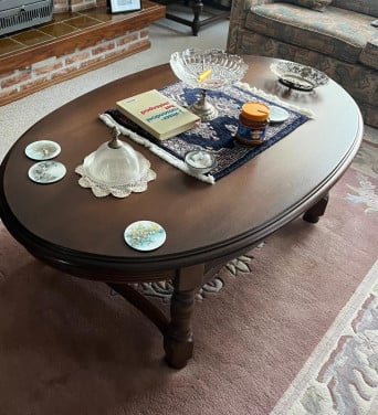 Eiken salontafel