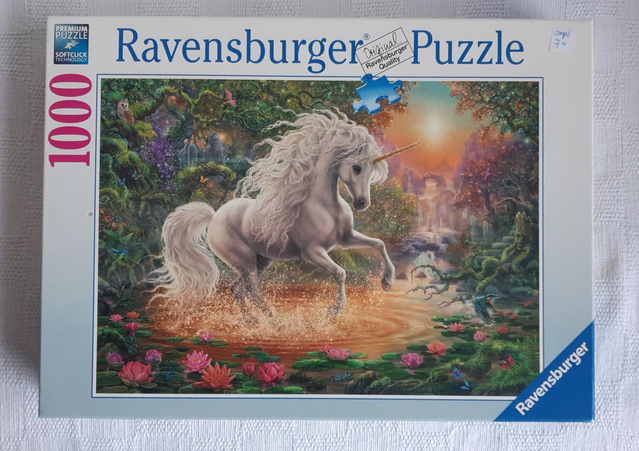 Ravensburger puzzel Magische eenhoorn, 1000 stukjes