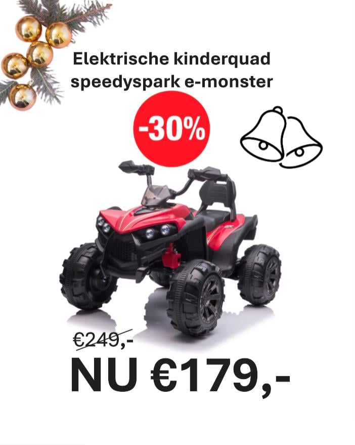 ✨ KERSTUITVERKOOP ✨🎁 Elektrische kindervoertuigen SALE – OP=OP! - 🚗⚡