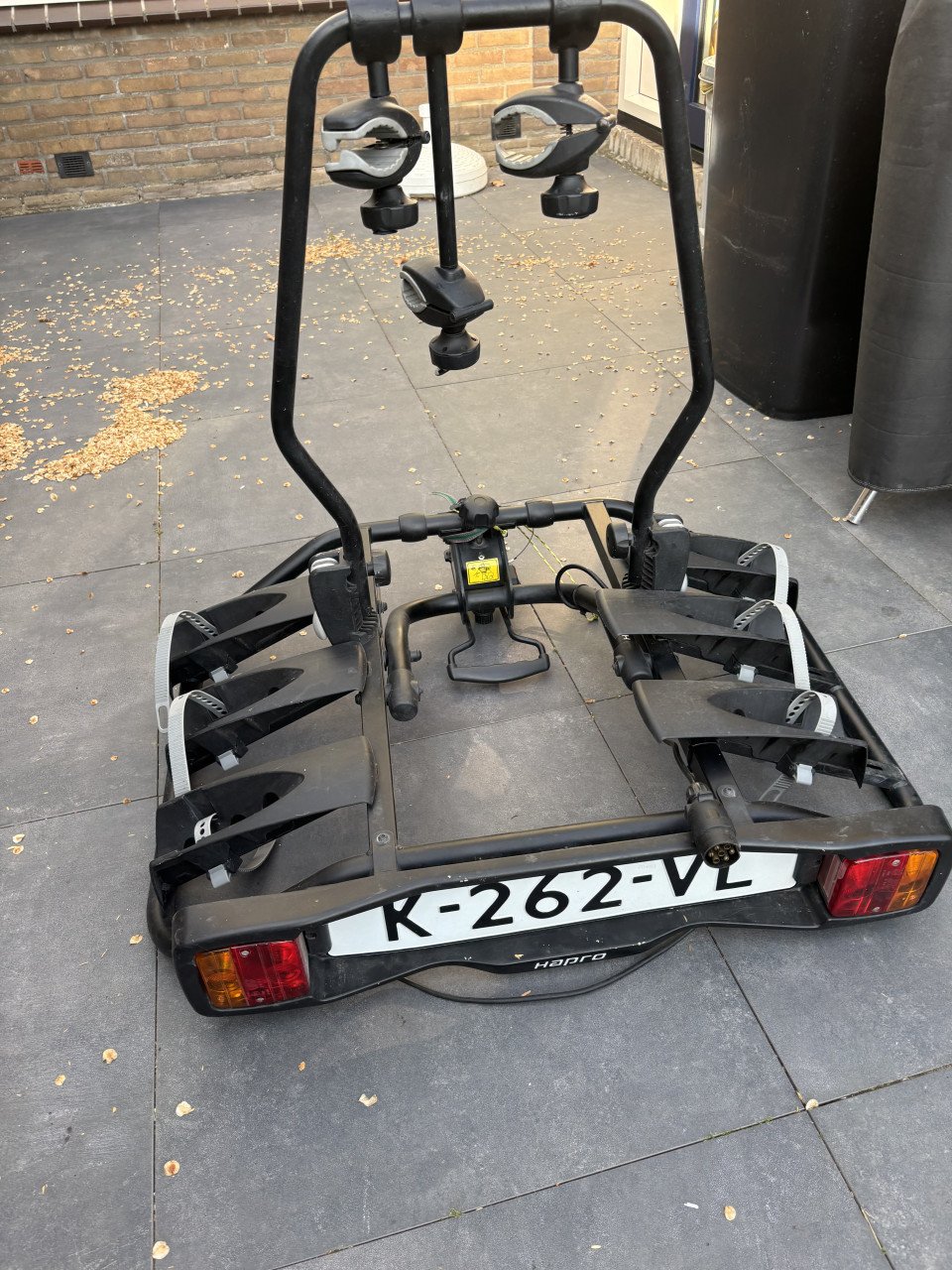 Fietsenrek Hapro, 3 fietsen