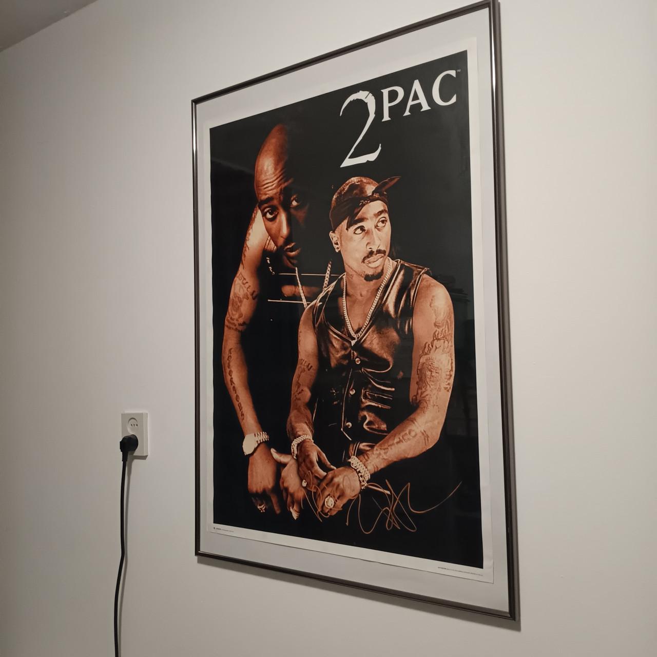 2pac poster met lijst