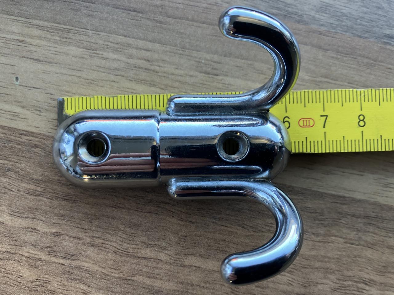 Vintage kleine kapstokhaken 4st