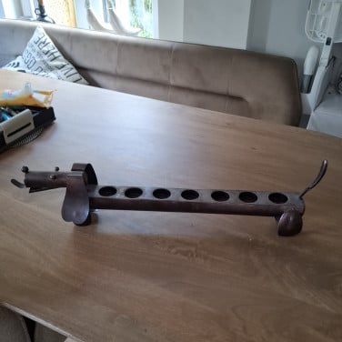Teckel waxine houder