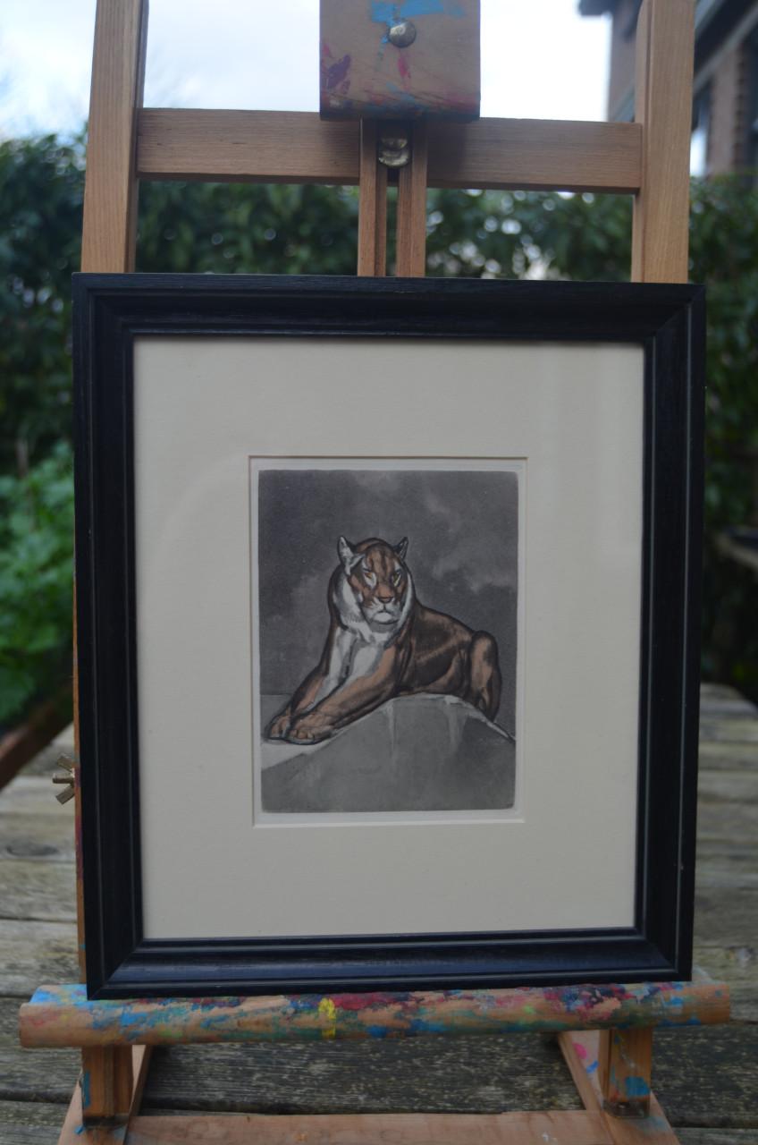 Litho Paul Jouve (1878 - 1973)