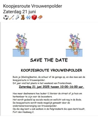 Rommelroute Vrouwenpolder