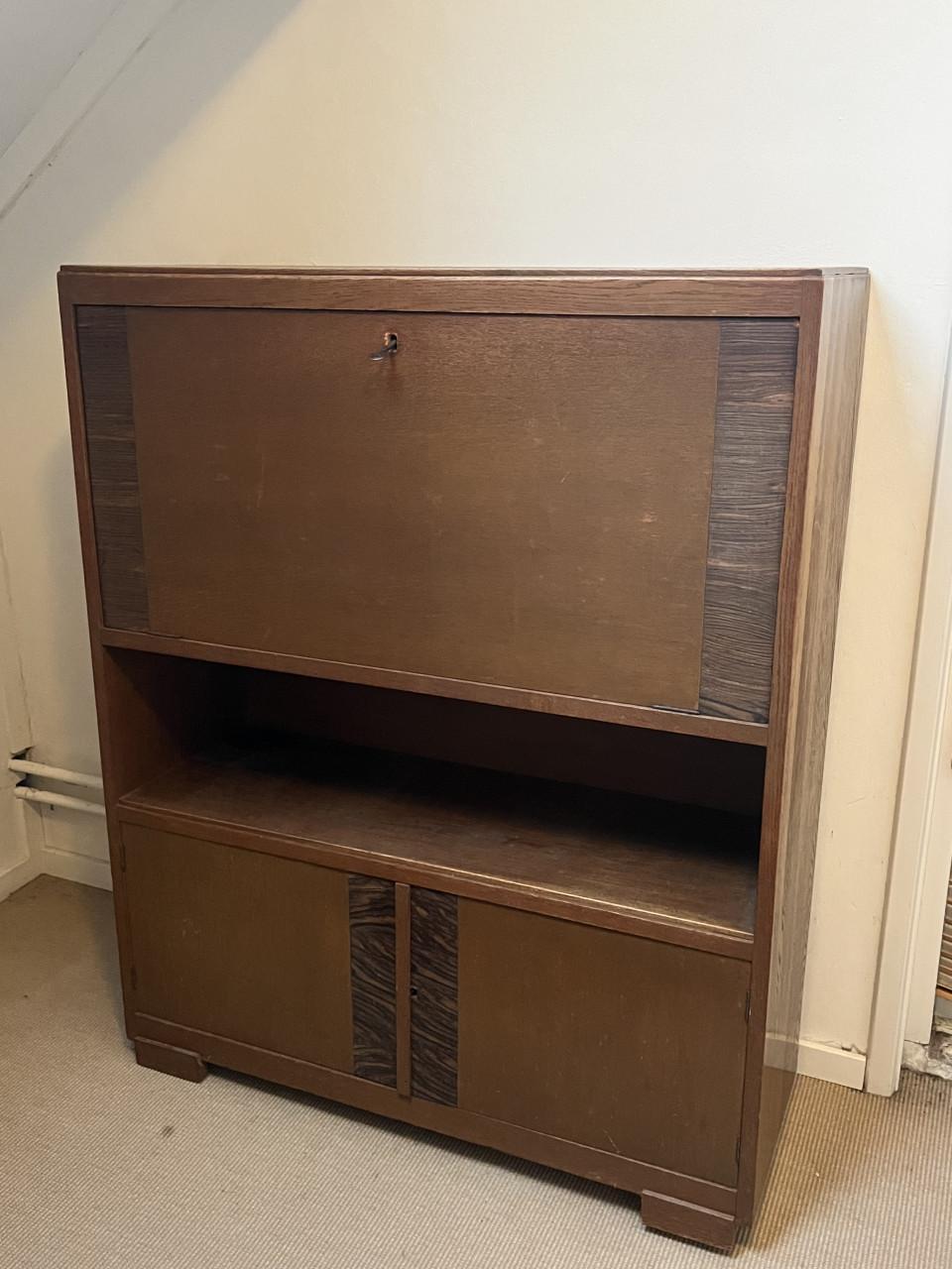 Jaren 50 bureau kast