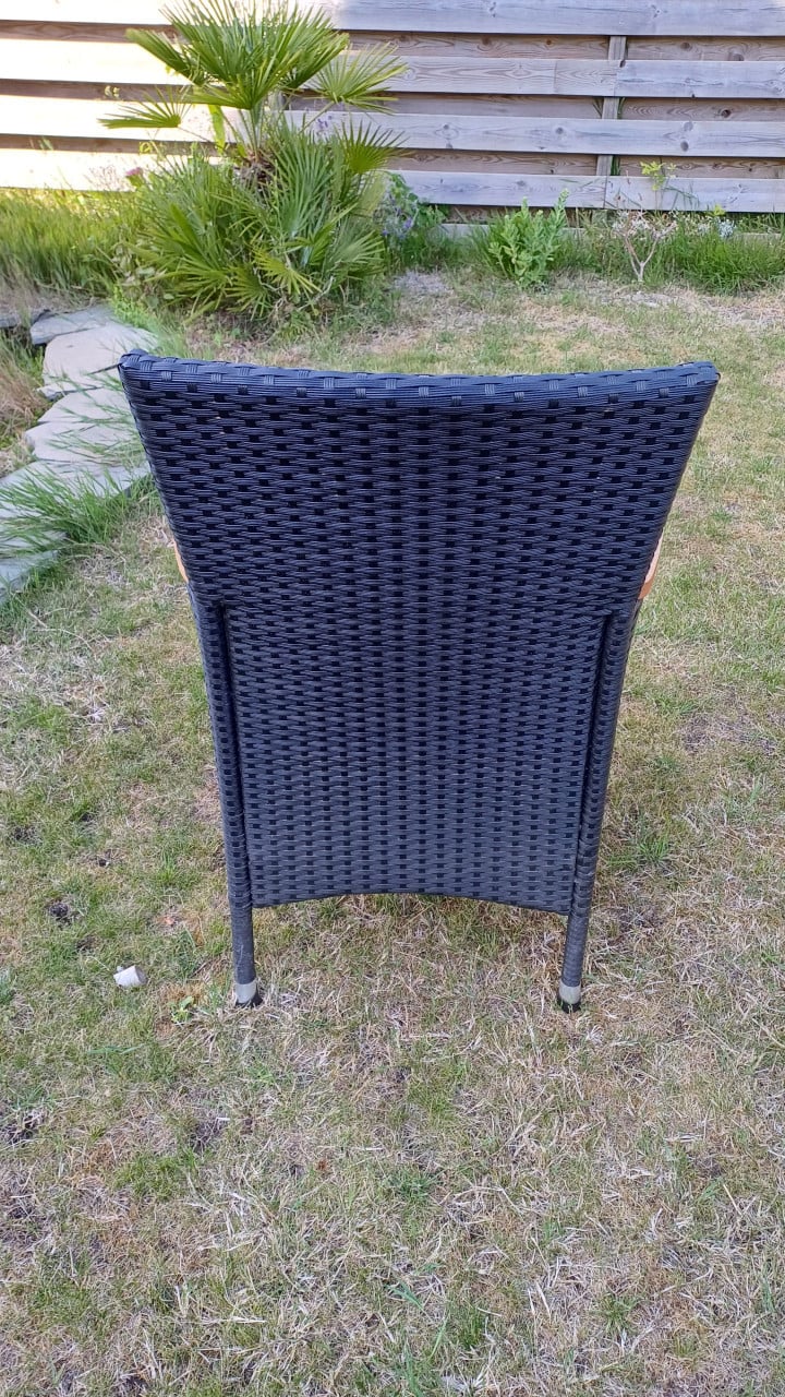 4 tuinstoelen