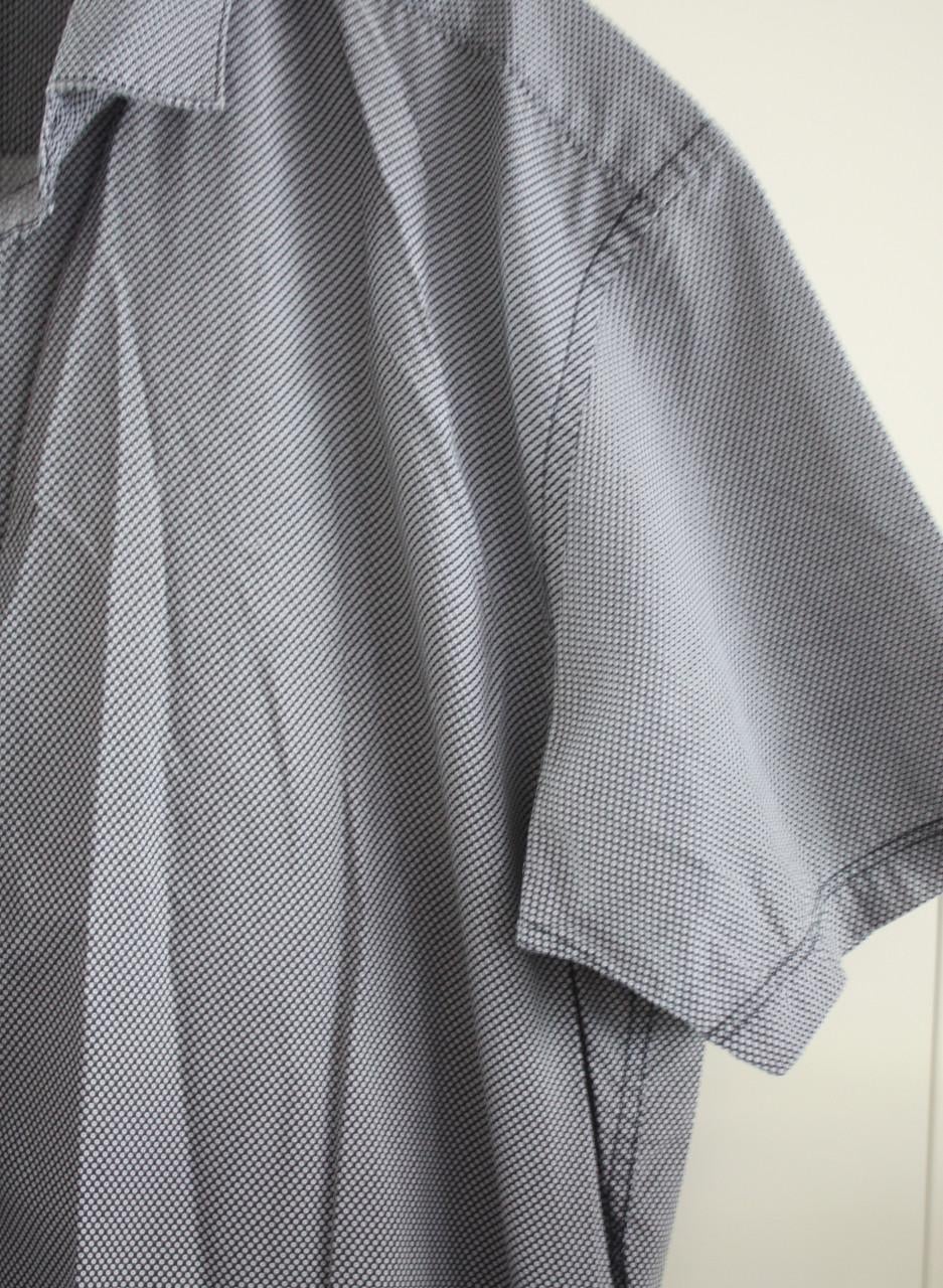 Polo zwat wit getippels maat 3xl