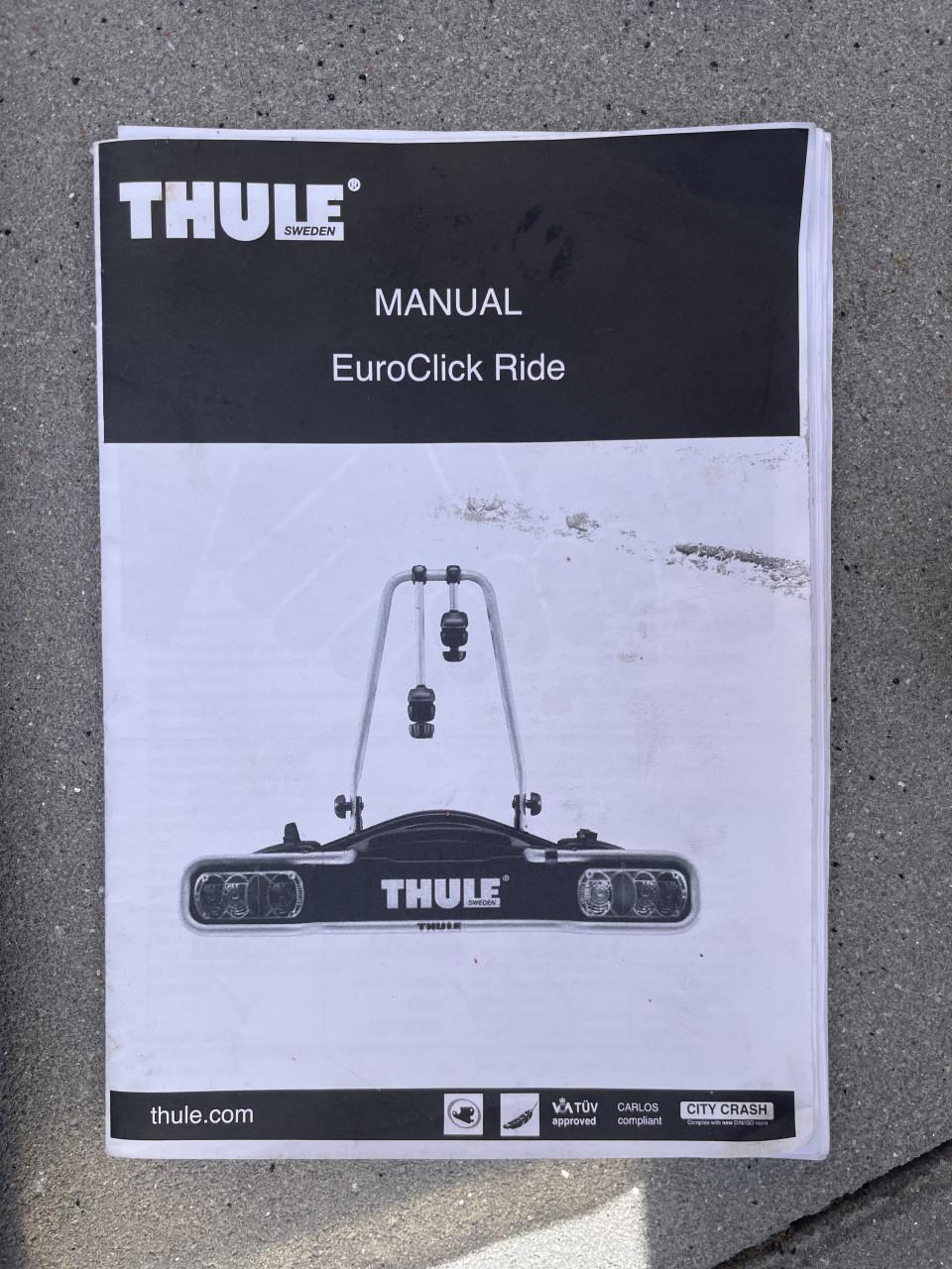 Thule fietsendrager EuroClick Ride