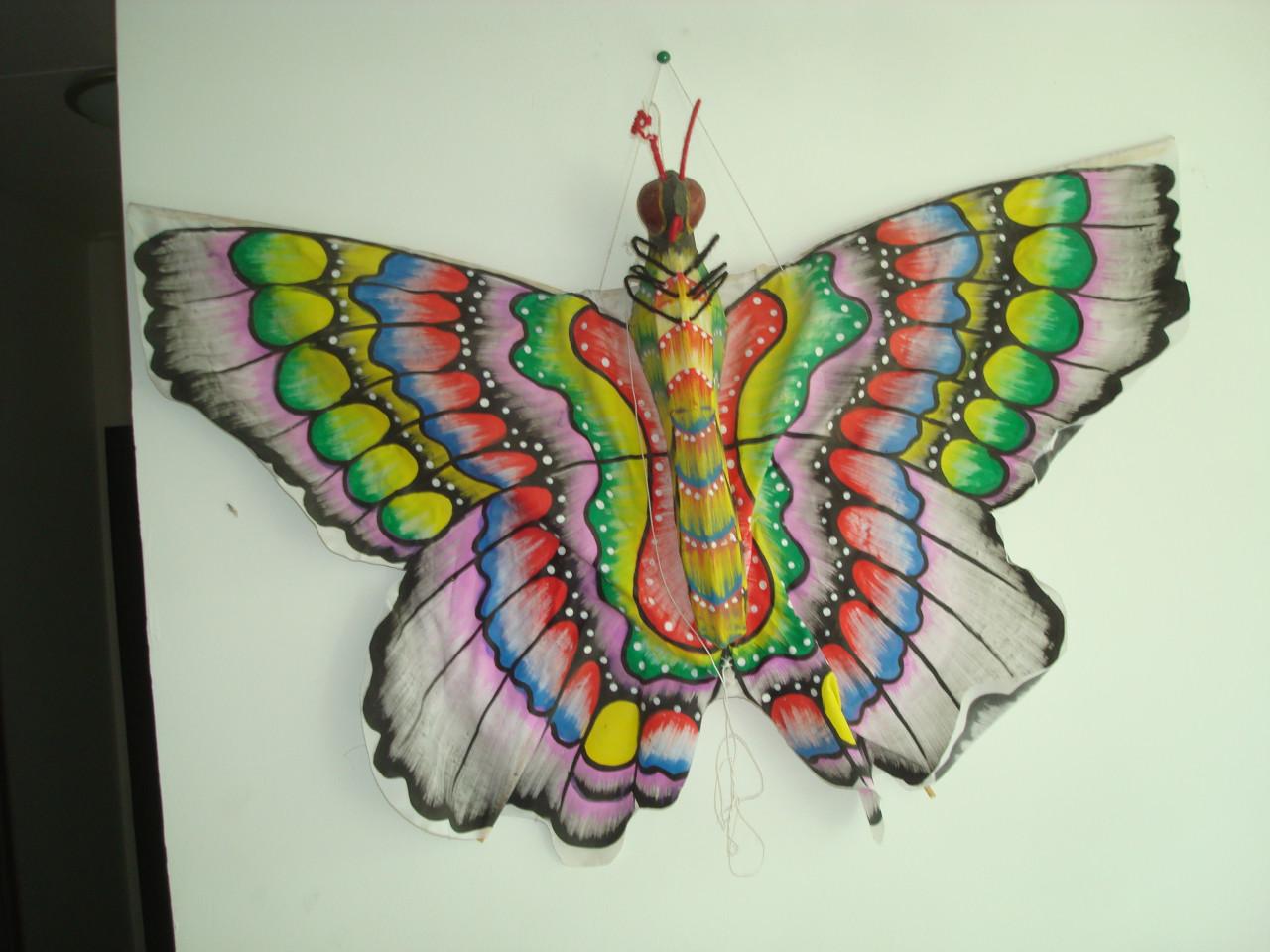 Vlieger vlinder Hand gemaakt