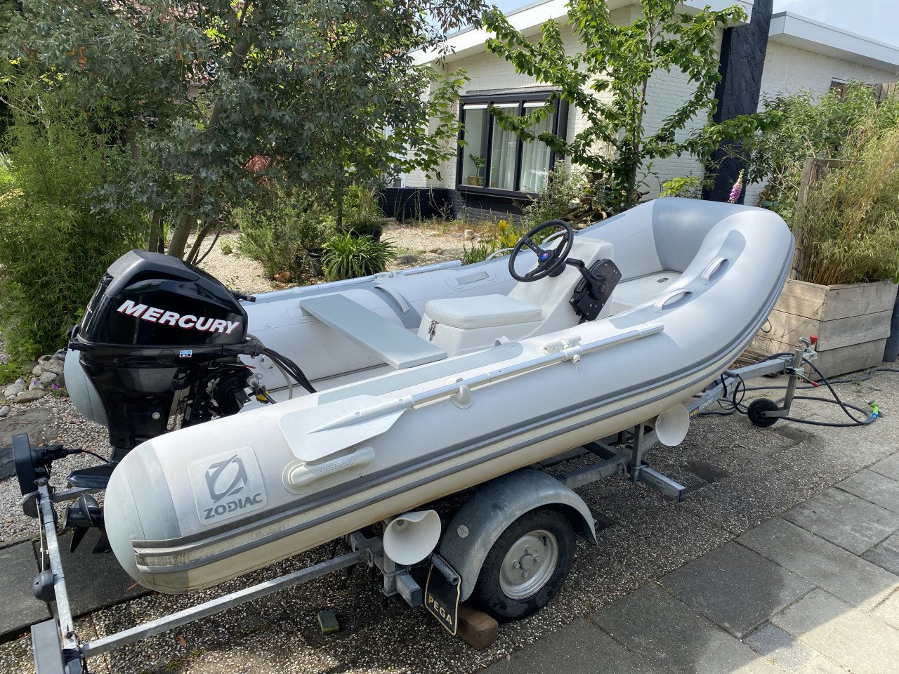 Zodiac cadet rib 340 + 20 pk mercury 4 takt