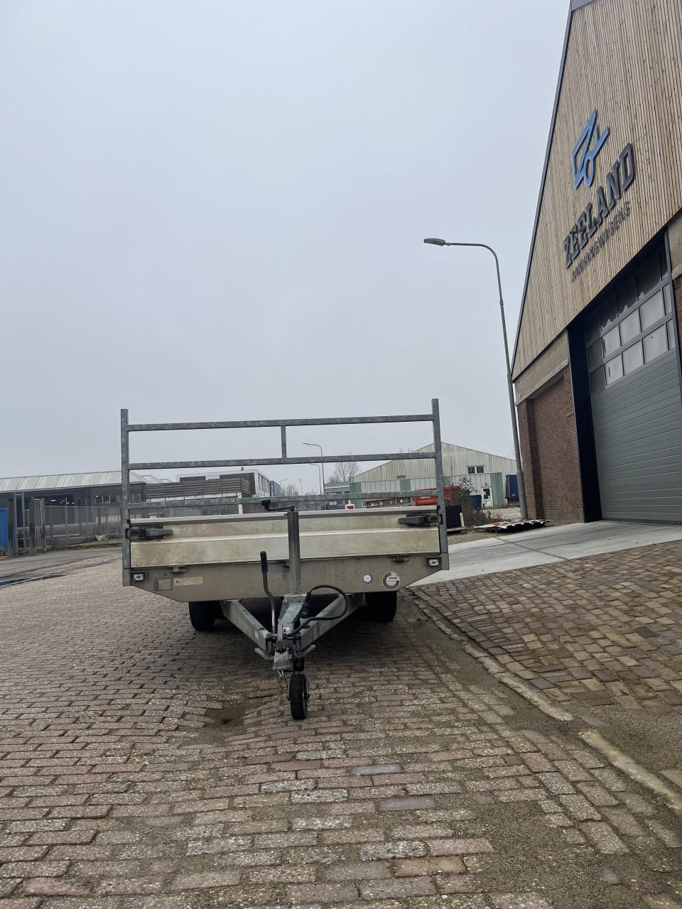 Hapert Azure H-2 tandemasser plateauwagen 505x200cm 2700kg