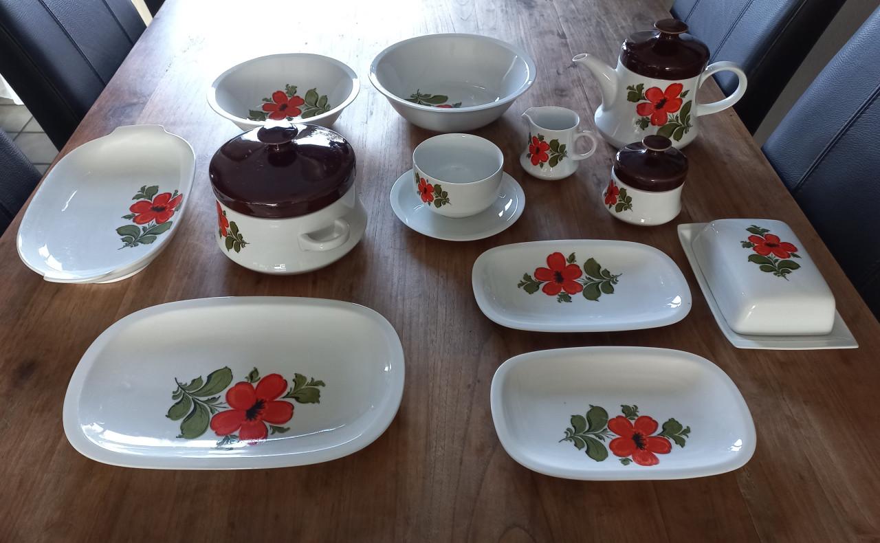 Servies jaren zeventig