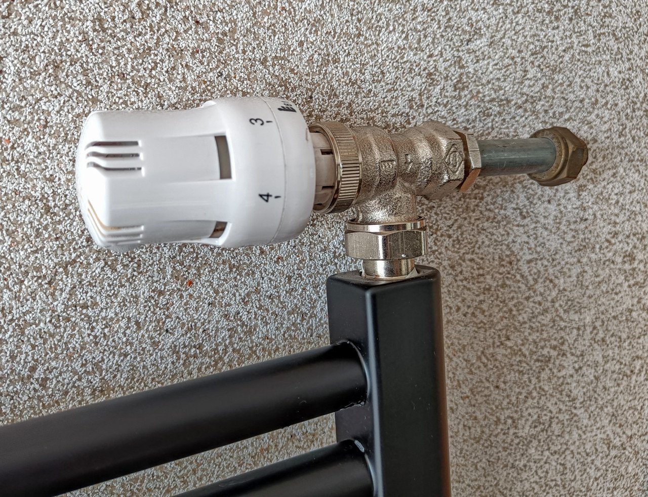 Design radiator - zwart