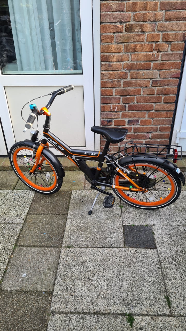 Jongens fiets 20 inch-Popal FUN JET-traprem achter