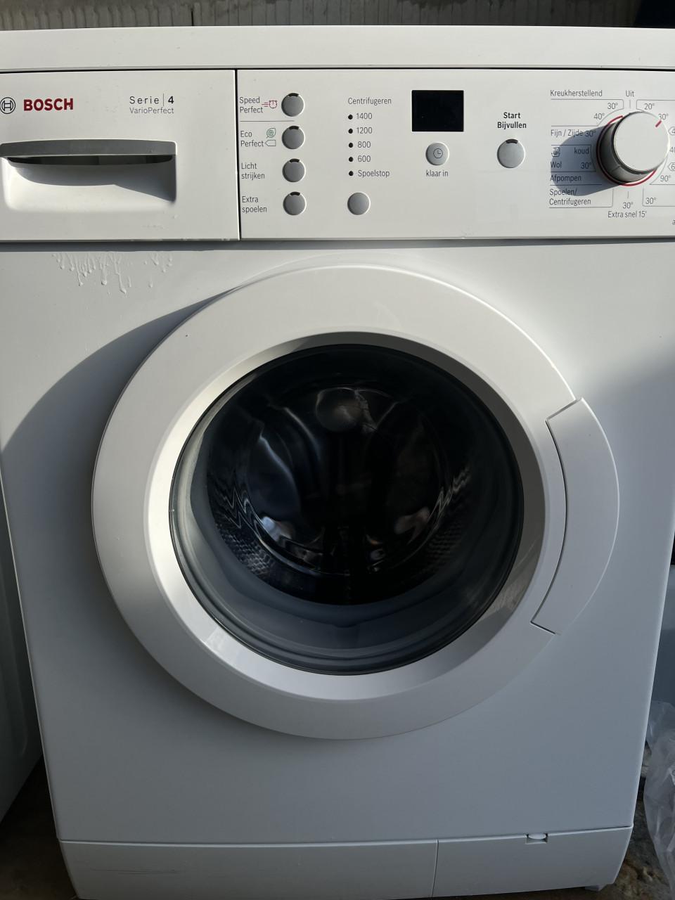Kort gebruikte Bosch wasmachine 6,5 kg. 1400 toeren.energieklasse A+++