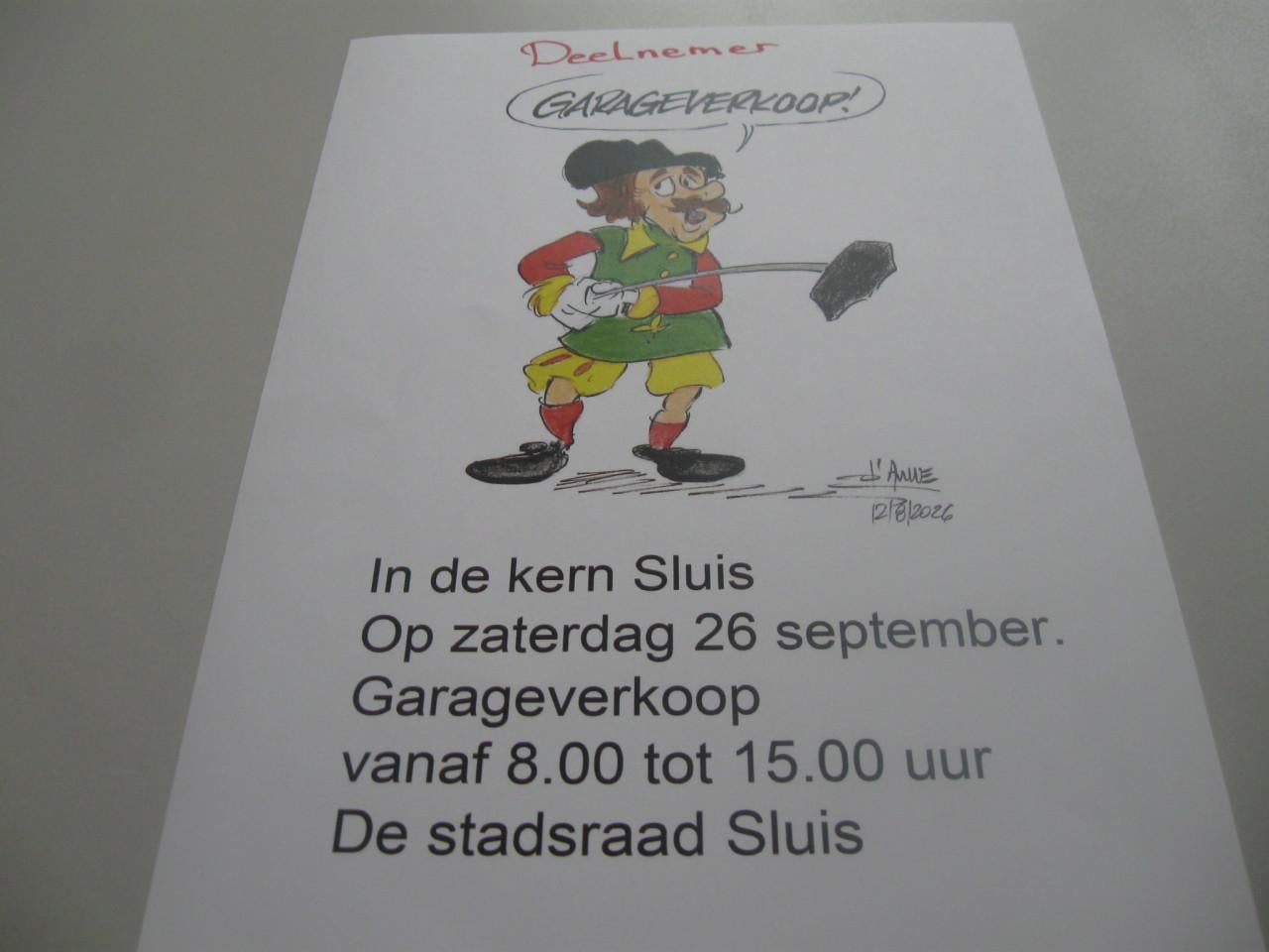 Garage verkoop