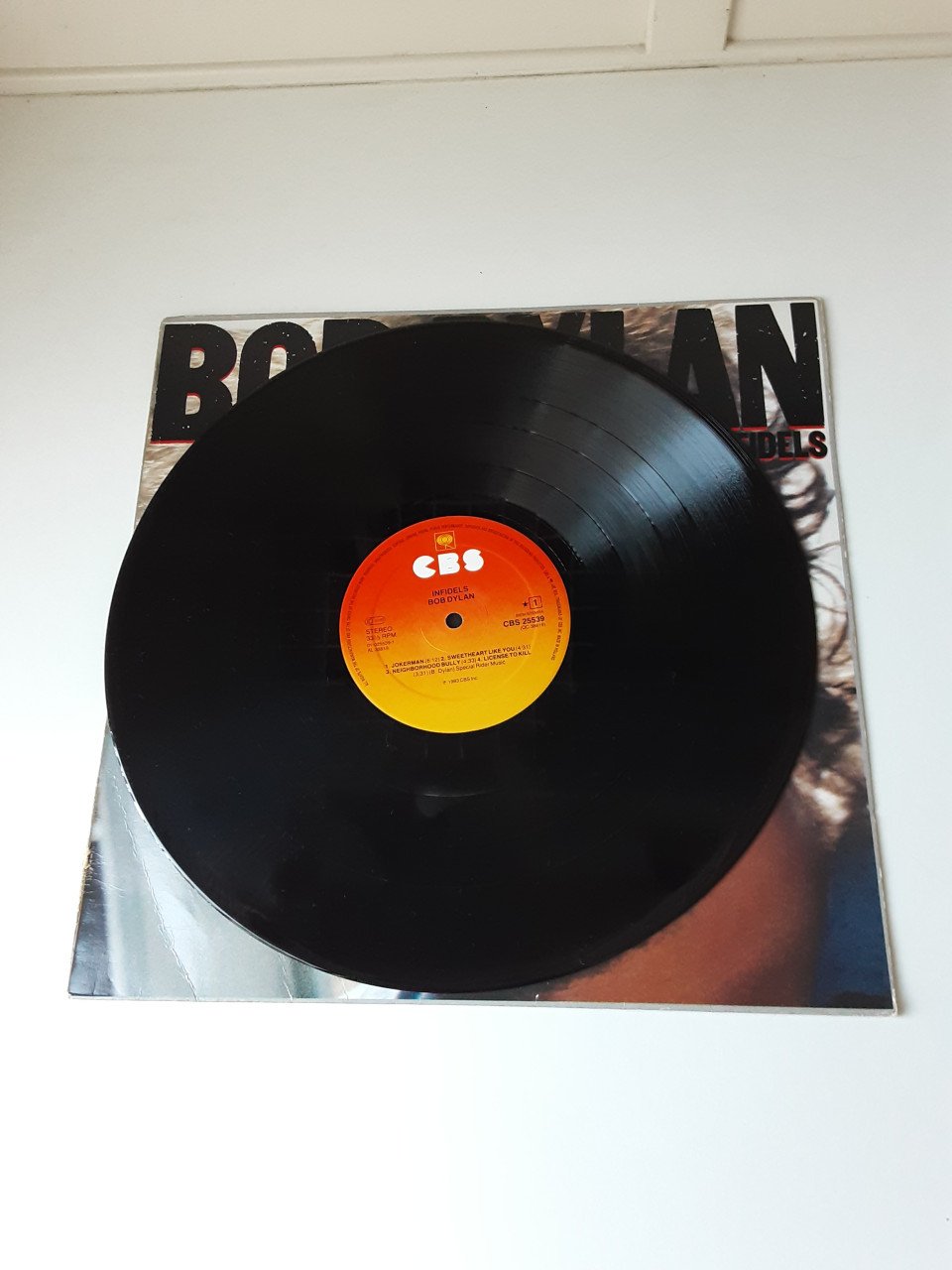 Bob Dylan LP Infidels
