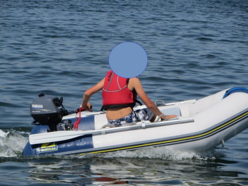 Zodiac C240 LR + Yamaha 2.5 pk 4-takt